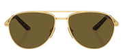 Prada PR A54S 1BK01T Aviator Sunglasses