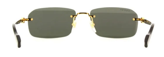 GUCCI GG1221S 001 Rectangle Sunglasses