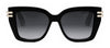 Dior CDior S1I 10A1 CD40149I 01B Square Sunglasses