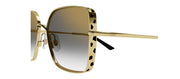 Cartier CT0299S 001 Oversized Square Sunglasses