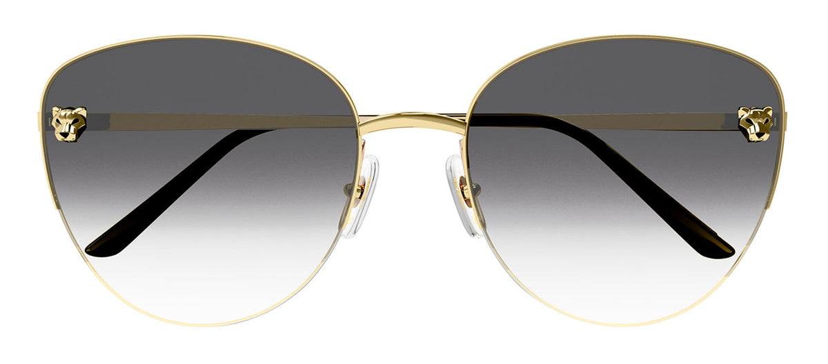 Cartier Ct0301s 001 Cat Eye Sunglasses 