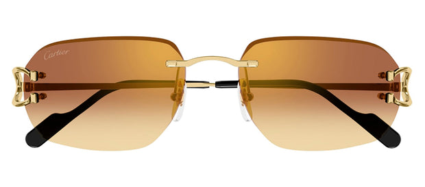 Cartier CT0468S 004 Geometric Sunglasses