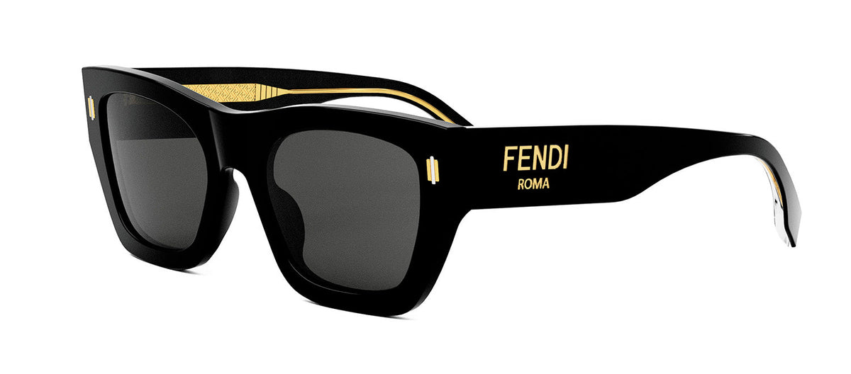 Fendi Roma Cat Eye Sunglasses Occhiali Fendi Logo Fendi ROMA FE