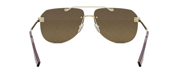Fendi FE 40115 U 32G Aviator Sunglasses