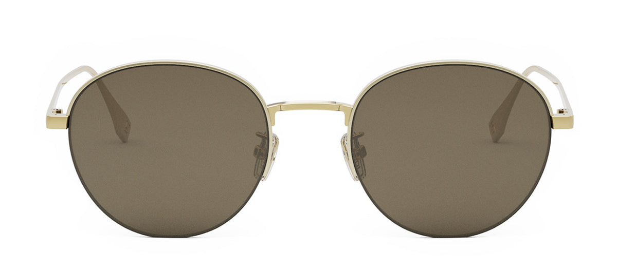 Fendi FE 40116 U 30E Round Sunglasses