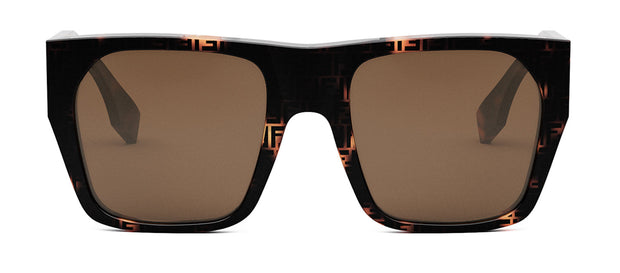 Fendi FE 40124 I 55E Flattop Sunglasses