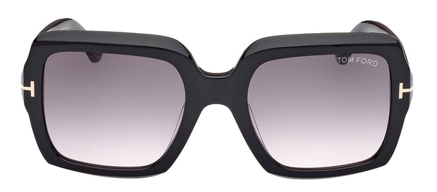 Tom Ford KAYA W FT1082 01B Square Sunglasses