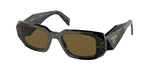 19D01T - Black/Yellow Marble / Dark Brown