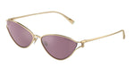 6194AK - Pale Gold / Pink Mirror