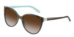 81343B - Havana On Tiffany Blue / Brown Gradient