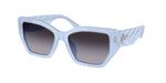 19698G - Milky Light Blue / Grey Gradient