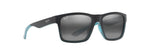 897-02 - Black with Teal stripes / Neutral Grey