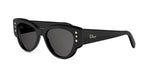 10A0 - Acetate Shiny Black with Grey Normal lenses /