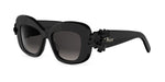10A1 - Acetate Shiny Black with Grey Gradient lenses /