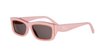 40S0 - Acetate Shiny Rose with Brown Normal lenses /