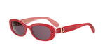 35D0 - Acetate Shiny Red with Red Normal lenses /