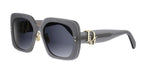 45B1 - Acetate Shiny Grey with Blue Gradient lenses /