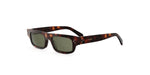 52N - Acetate Shiny Havana with Green Normal lenses /