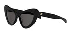 01A - Acetate Shiny Black with Grey Normal lenses /