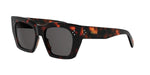 52A - Acetate Shiny Havana with Grey Normal lenses /