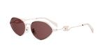 28S - Metal Shiny Gold with Violet Normal lenses /