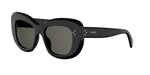 01A - Acetate Shiny Black with Grey Normal lenses /