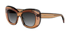 44B - Acetate Shiny Orange with Grey Gradient lenses /
