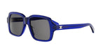 90A - Acetate Shiny Blue with Grey Normal lenses /