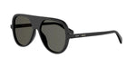 01A - Acetate Shiny Black with Grey Normal lenses /