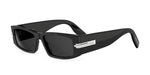 10A0 - Acetate Shiny Black with Grey Normal lenses /