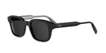 10A0 - Acetate Shiny Black with Grey Normal lenses /