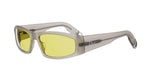 45H0 - Acetate Shiny Grey with Yellow Normal lenses /