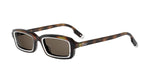 24F0 - Acetate Shiny Havana with Brown Normal lenses /