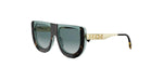 95P - Acetate Shiny Havana with Green Gradient lenses /