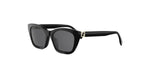 01A - Acetate Shiny Black with Grey Normal lenses /
