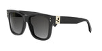 01B - Acetate Shiny Black with Grey Gradient lenses /