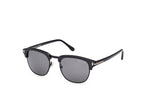 01D - Shiny Black / Shiny Black / smoke polarized