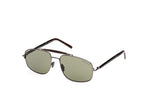 08N - Shiny Gunmetal / green
