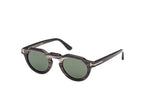63N - Black/Horn / green