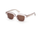 72E - Shiny Light Pink / brown