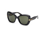 01N - Shiny Black / green
