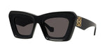 01A - Acetate Shiny Black with Grey Normal lenses /