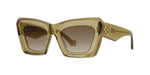 96F - Acetate Shiny Green with Brown Gradient lenses /