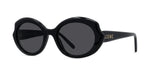 01A - Acetate Shiny Black with Grey Normal lenses /