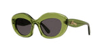96A - Acetate Shiny Green with Grey Normal lenses /
