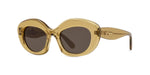 96E - Acetate Shiny Green with Brown Normal lenses /