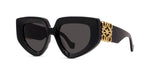 01A - Acetate Shiny Black with Grey Normal lenses /