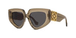96A - Acetate Shiny Green with Grey Normal lenses /