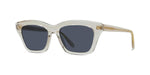 57V - Acetate Shiny Brown with Blue Normal lenses /