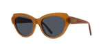 50V - Acetate Shiny Brown with Blue Normal lenses /